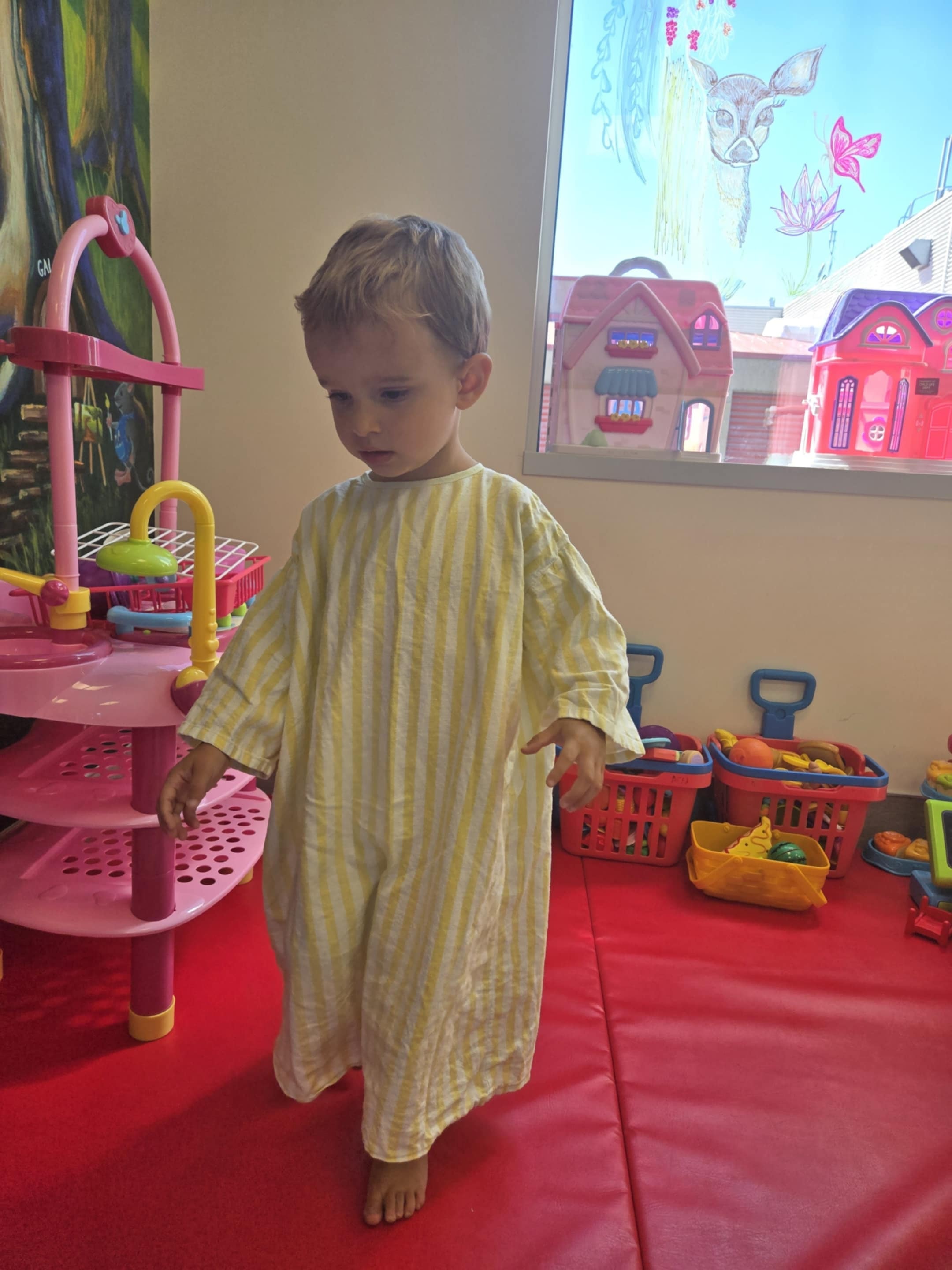 Little Owen recovering after surgery